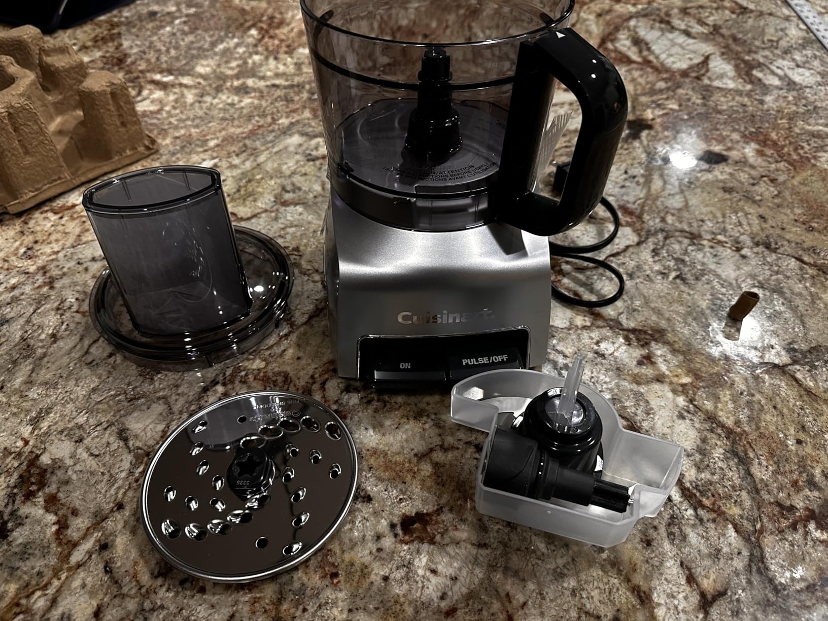 Cuisinart 5-Cup Chop & Shred Food Processor, Compact Food Chopper, Easy-Store Design, Silver FP-5 customer photo 2