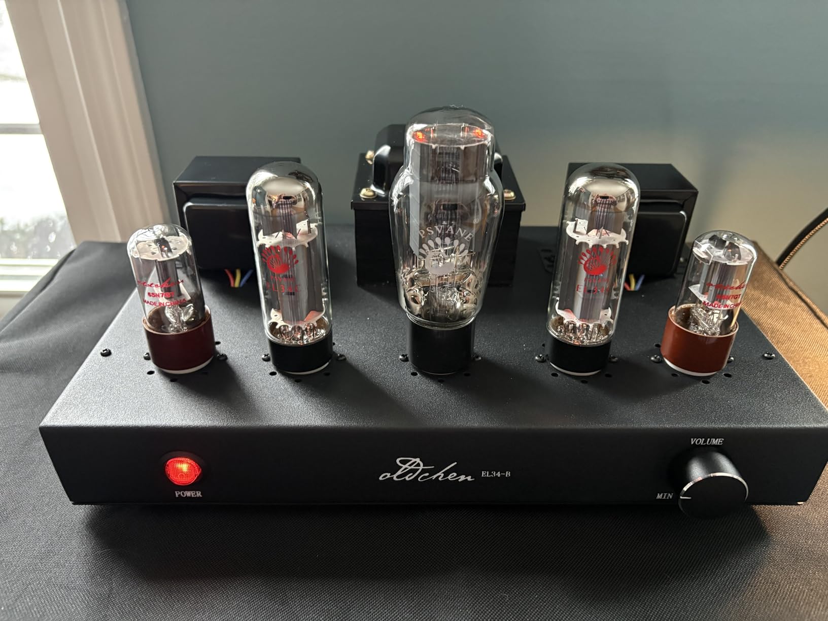 Oldchen EL34 Single-Ended Class A Tube Amp Hand-Wired Integrated Amp 10W customer photo 2