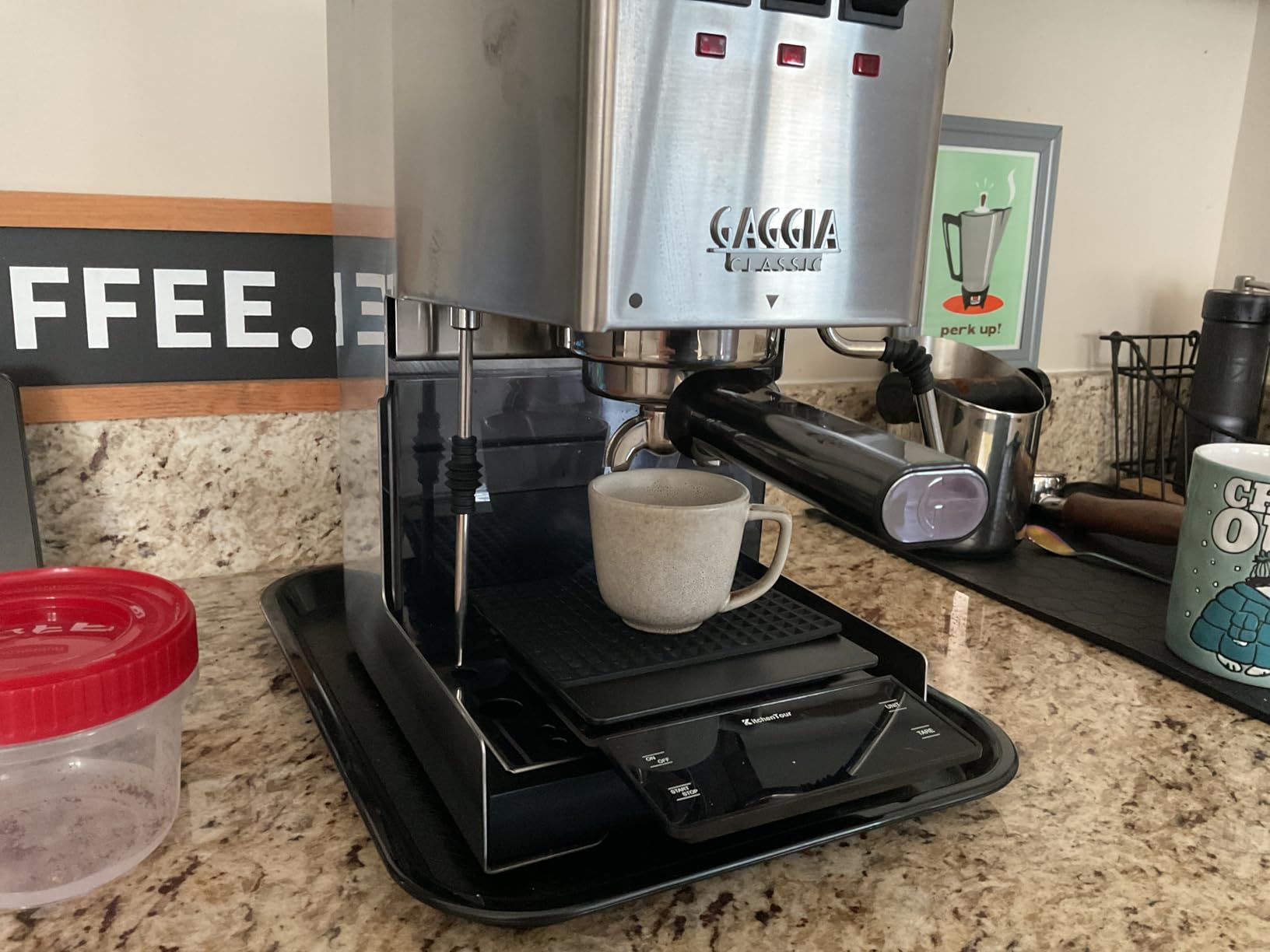 Low Profile Thin Drip Tray, Extended, Compatible with Gaggia Classic Pro customer photo 2