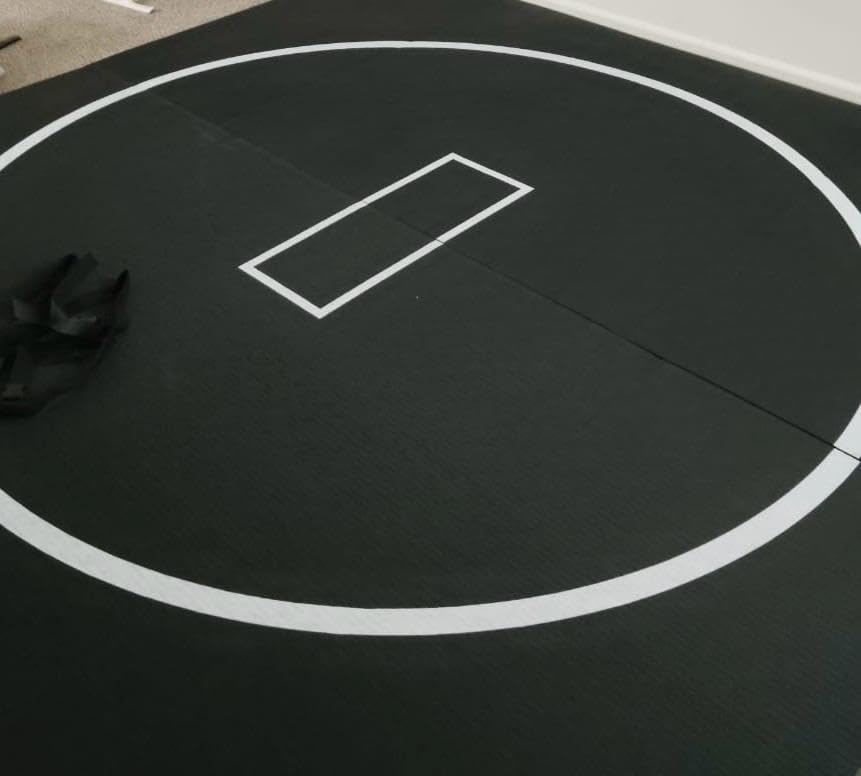 Wrestling Mat for Home 10x10 Feet MMA Mat for BJJ Jiu Jitsu Judo Grappling customer photo 1