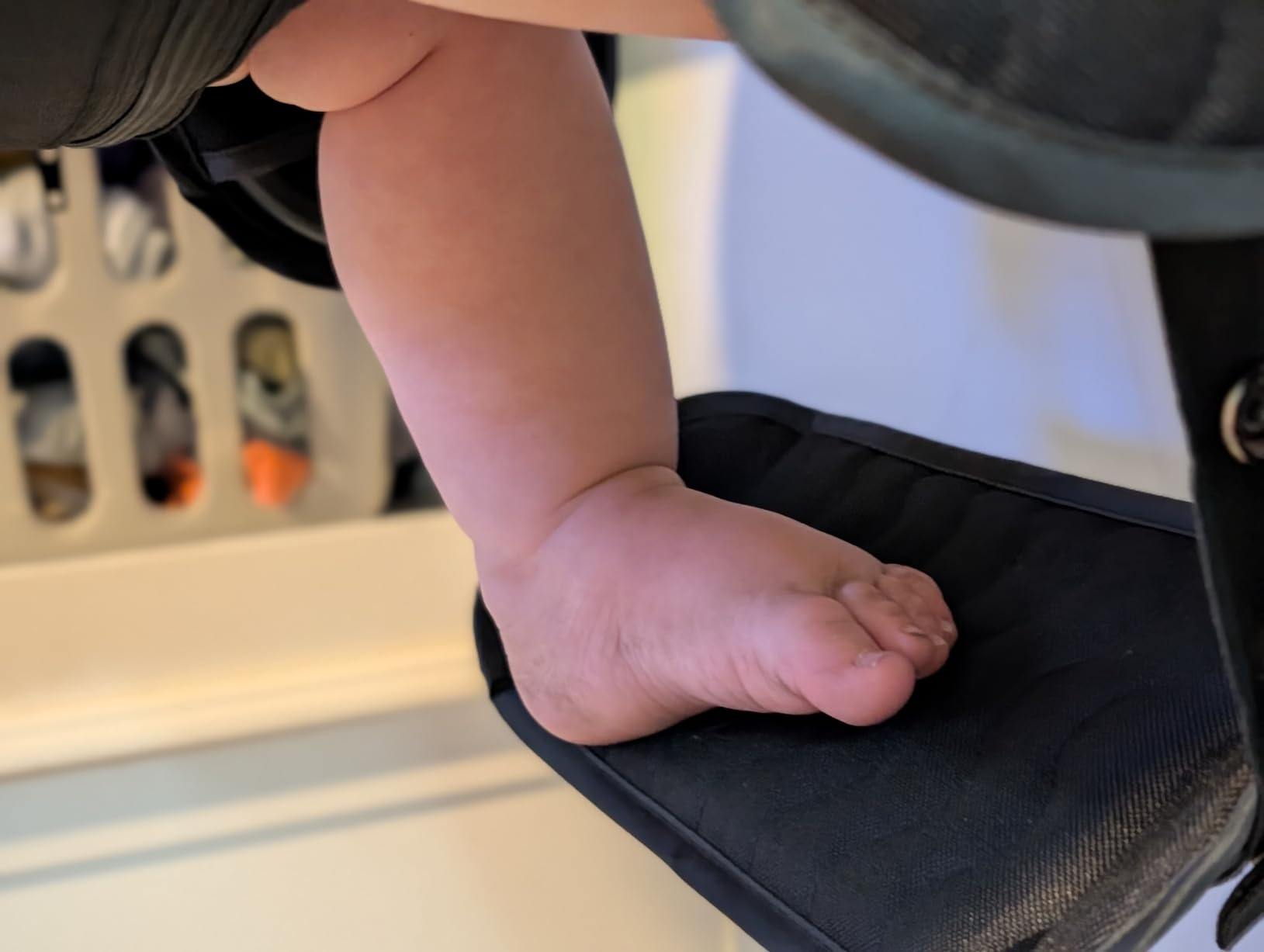 Lalo The Hook-On Chair, Portable Baby High Chair, Silicone Tray & Footrest customer photo 2