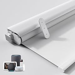 Grandekor No-Drill No Tools Motorized Blinds with Remote | 70Wx72H White customer photo 2