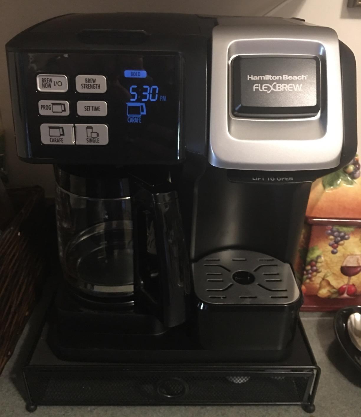 Hamilton Beach FlexBrew Trio 2-Way Drip & Single Serve Coffee Maker customer photo 2