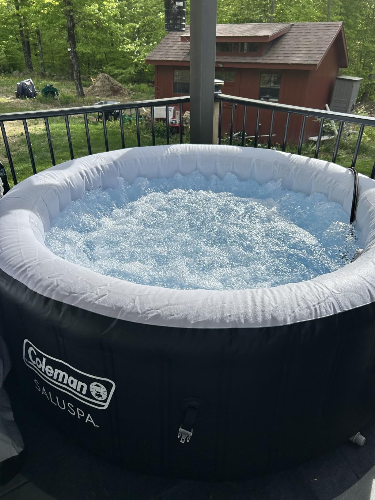 Coleman SaluSpa Miami Energy-Efficient AirJet 2-4 Person Inflatable Hot Tub customer photo 2