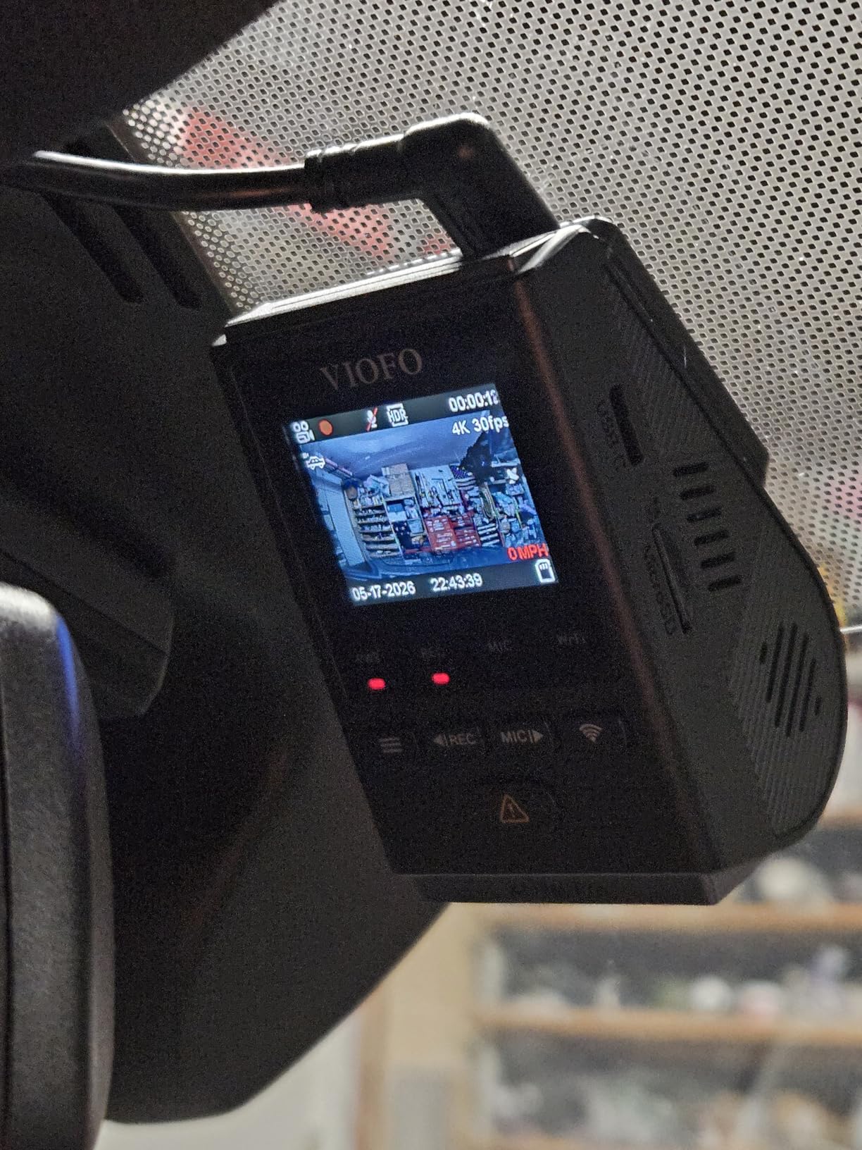 VIOFO A119M Pro 4K HDR Mini Dash Cam, STARVIS 2 IMX678 Sensor, Wi-Fi 6, GPS customer photo 1