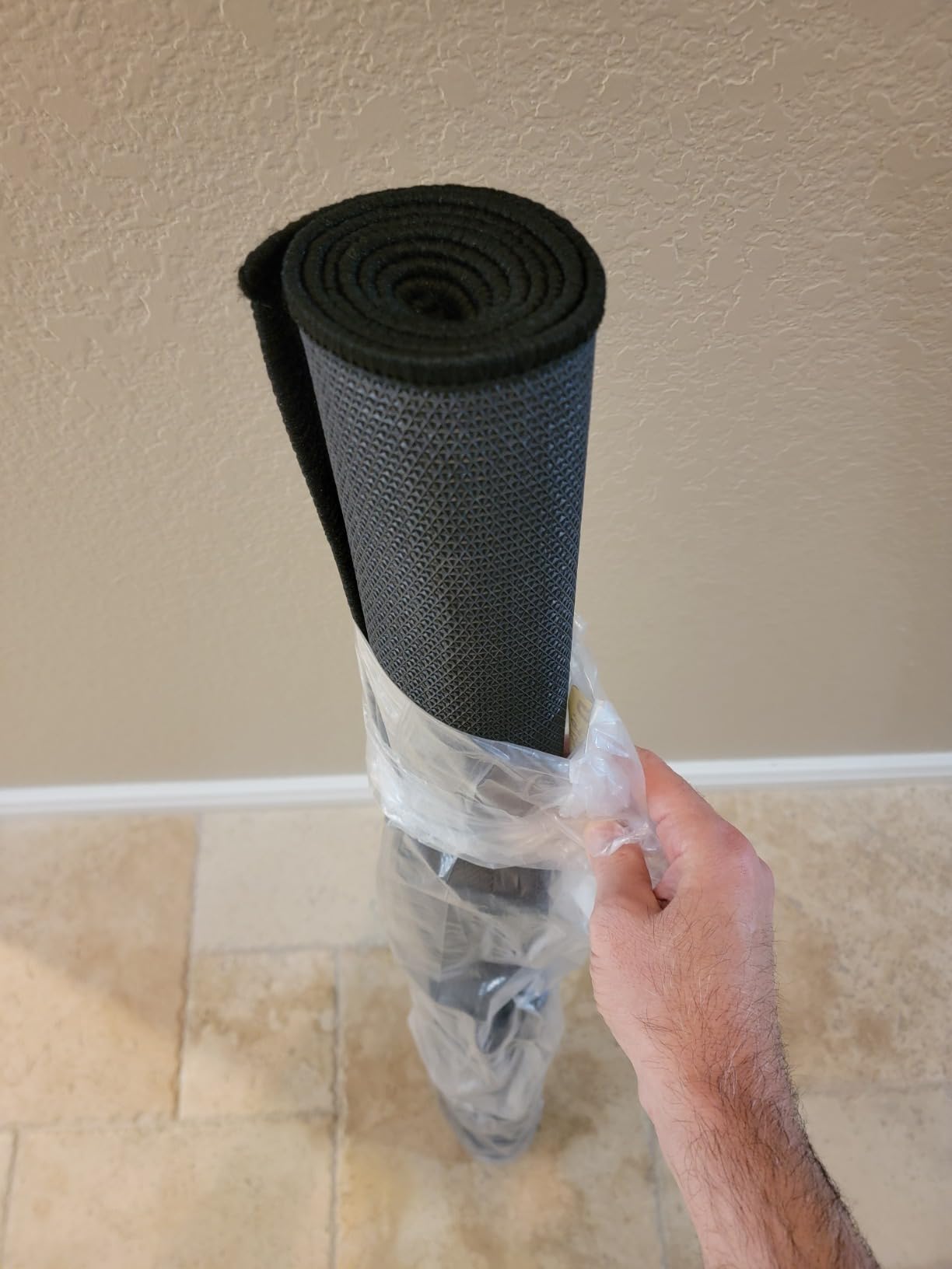 Drum Rug Mat with Non-Slip Grip Bottom, 4x6ft Drum Carpet Noise Reduction, Floor Protection for Electric Drum and Jazz Drum Set Splash Stands, Gift for Drummers, Music Drum Accessorie, 48x72in, Black customer photo 1