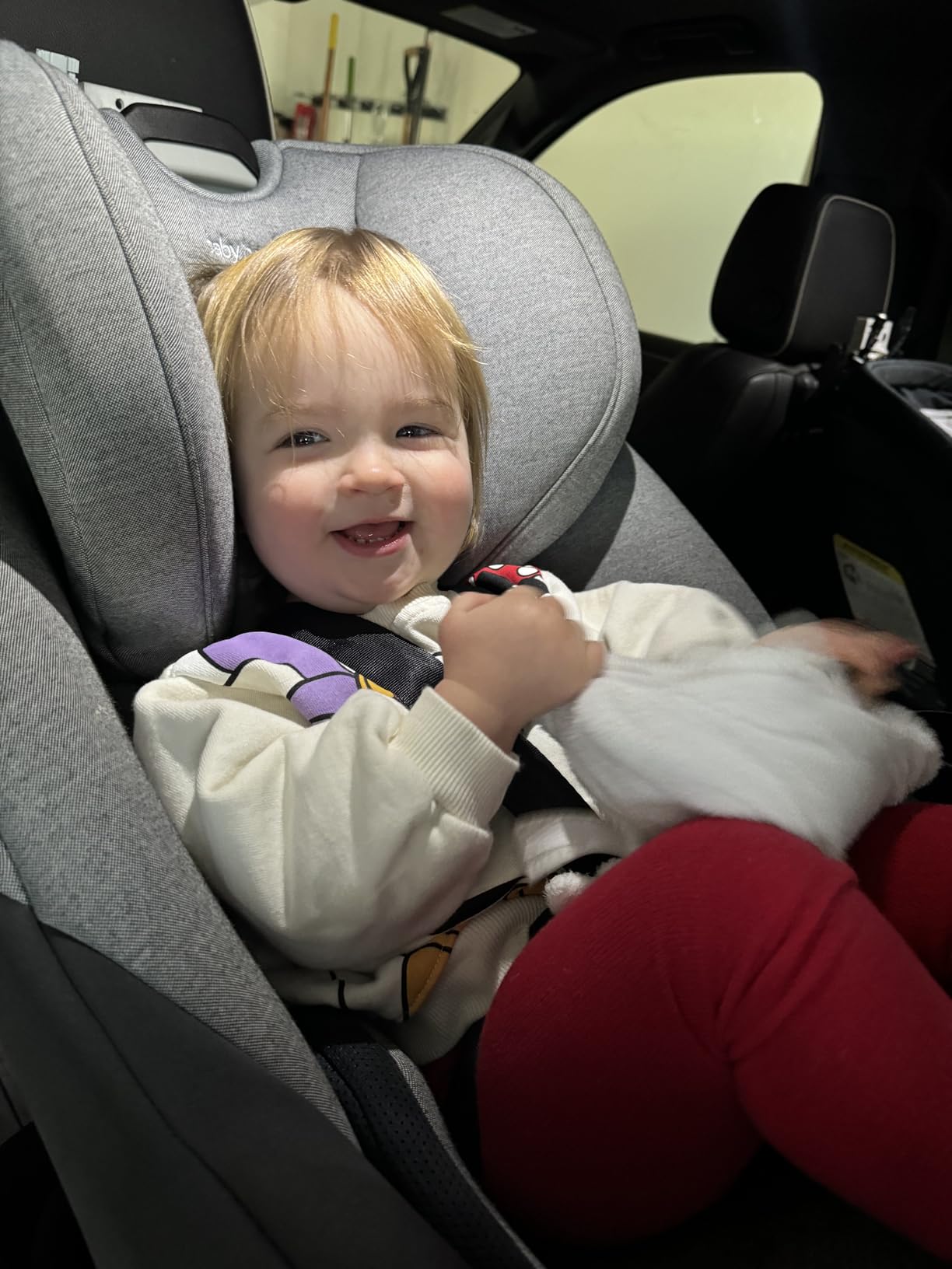 Baby Jogger City Turn Rotating Car Seat 180-Degree Turn, Lightweight Convertible Car Seat, Rear Facing to Forward Facing for Newborn to Toddlers, Coolmax Fabric, Onyx Black customer photo 1