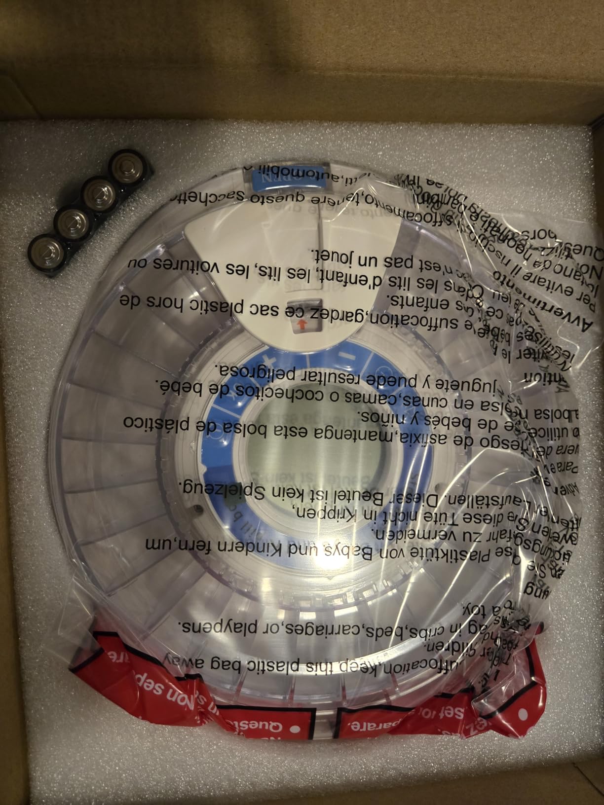 Betife 2nd Gen Automatic Pill Dispenser for Elderly with Alarm | 28 Slots, Key Locked, Alarm & Light Reminder, Mix-Proof, XL Display, 6 Dosage Rings, Easy Setup customer photo 1