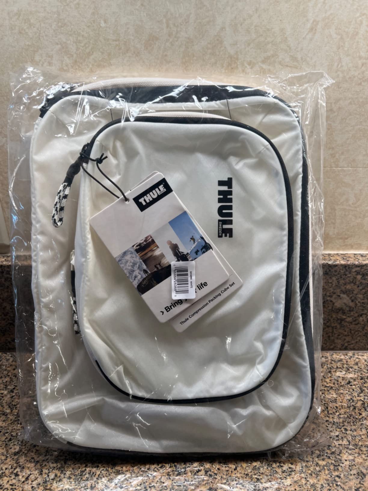 Thule Compression Packing Cube Set, Includes Size Small & Medium, Semitransparent Fabric, Easy to Pack customer photo 2