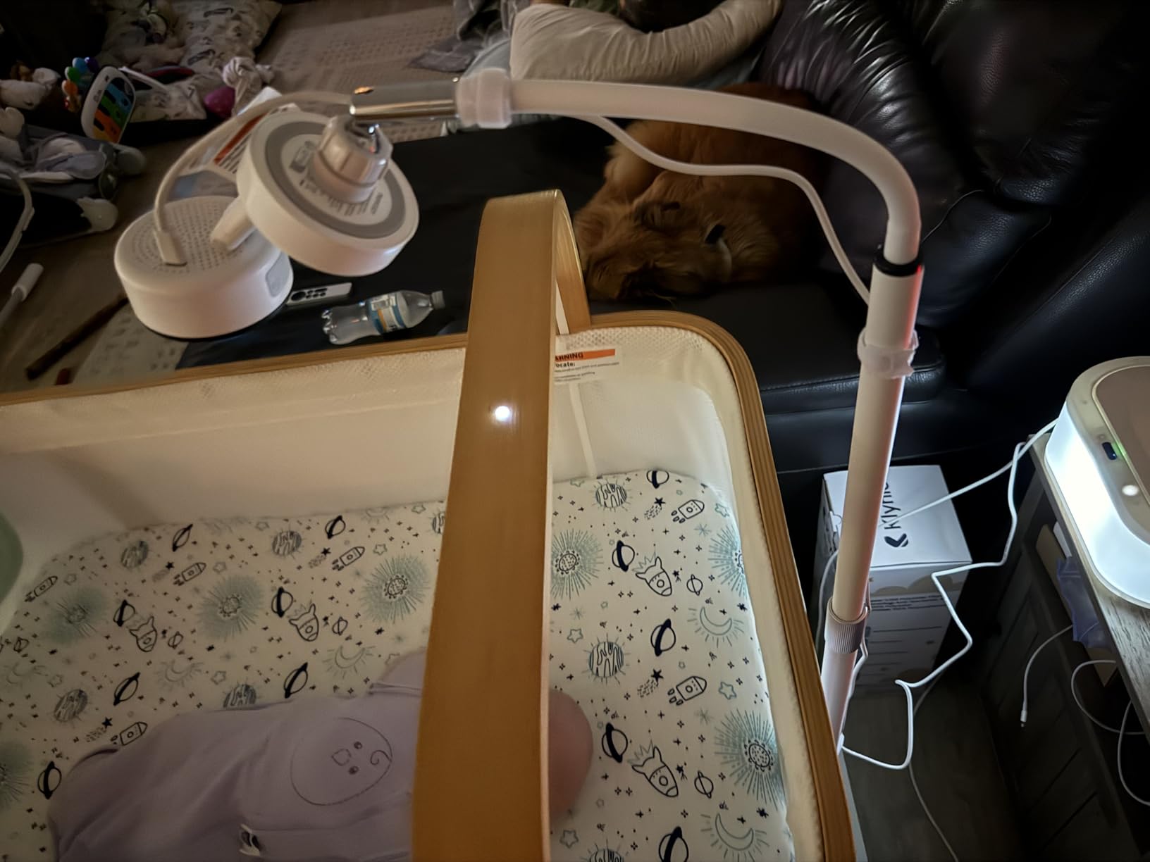 Momcozy Smart Baby Monitor, 2K HD & Night Vision Contact-Free Baby Monitor customer photo 1