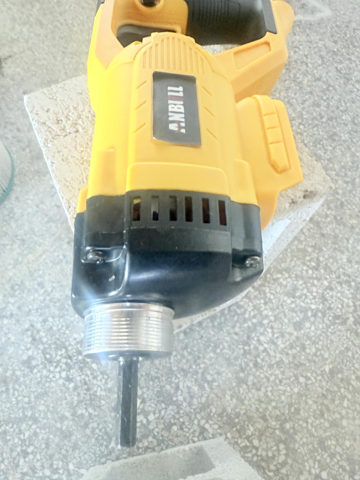 ANBULL Cordless Concrete Vibrating Tool with 2x3000mAh Batteries 1300W customer photo 1