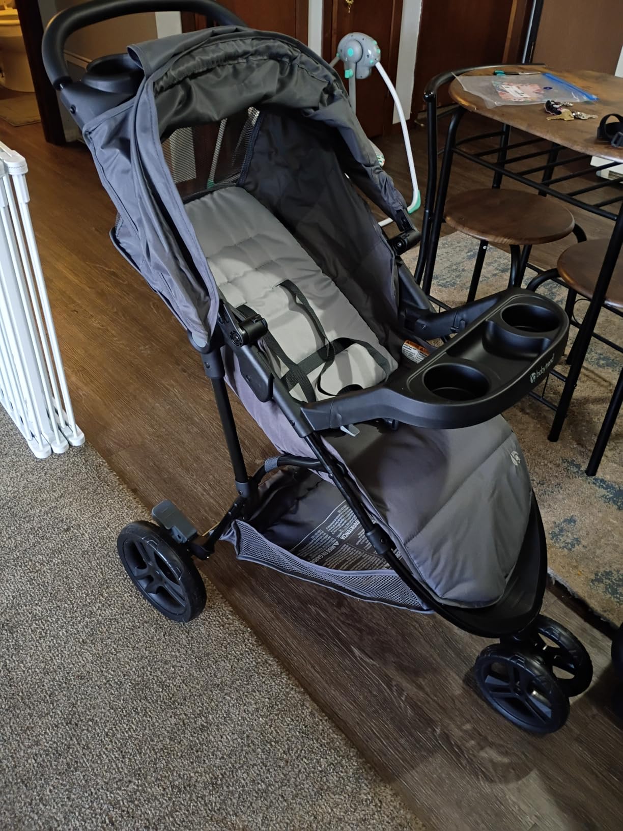 Baby Trend Venture 3-Wheel Stroller Travel System, Dash Black customer photo 2