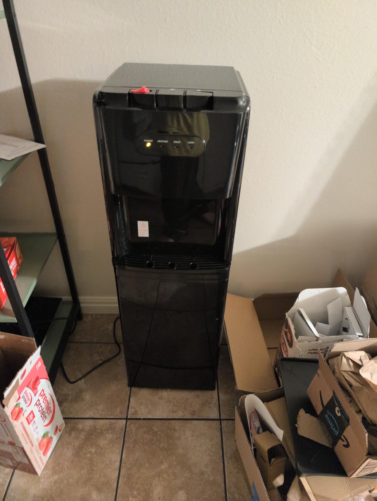 Manastin Bottom Loading Water Cooler Dispenser, Matte Black customer photo 1