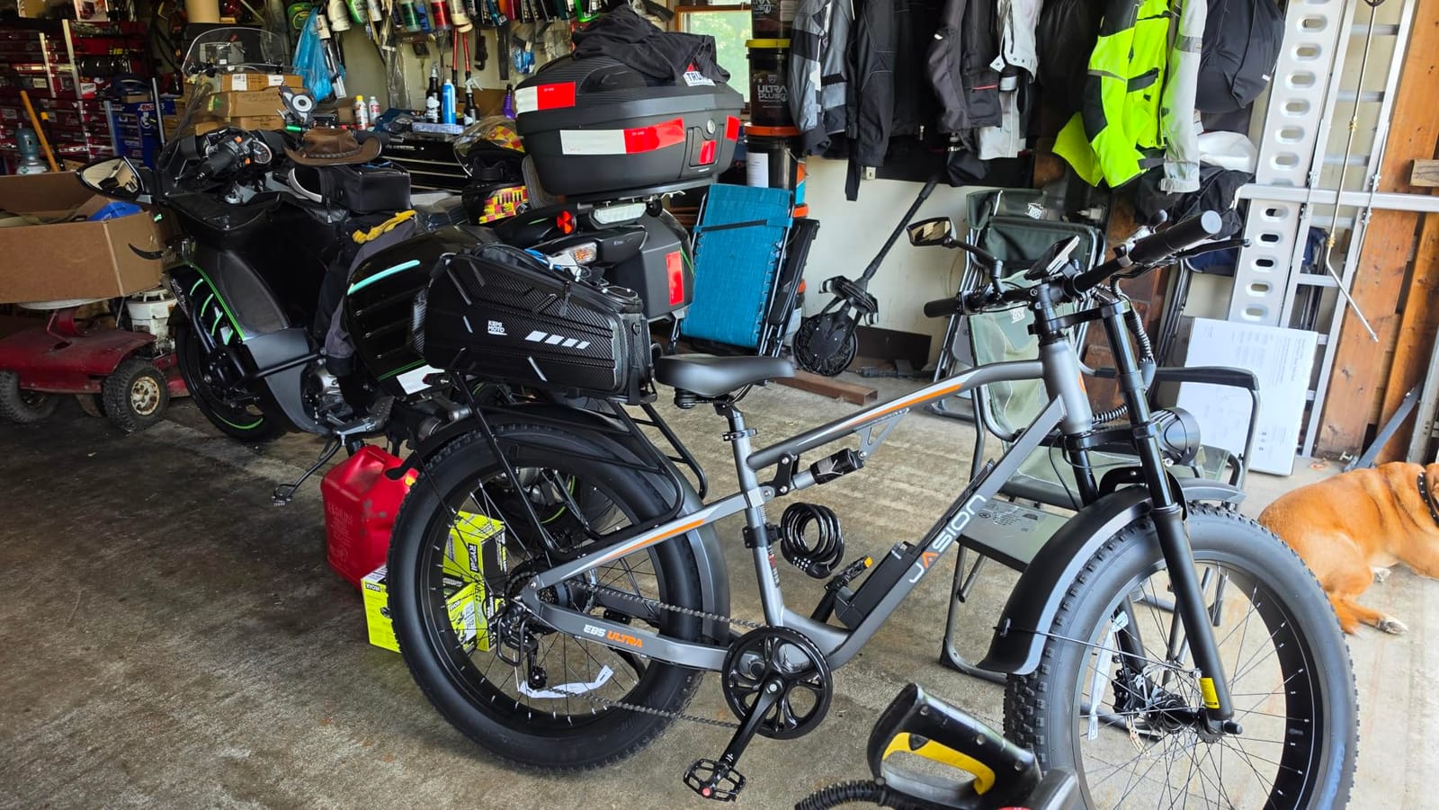 Jasion EB5 Ultra Electric Bike for Adults 2500W Peak Motor, 1040Wh Battery customer photo 2