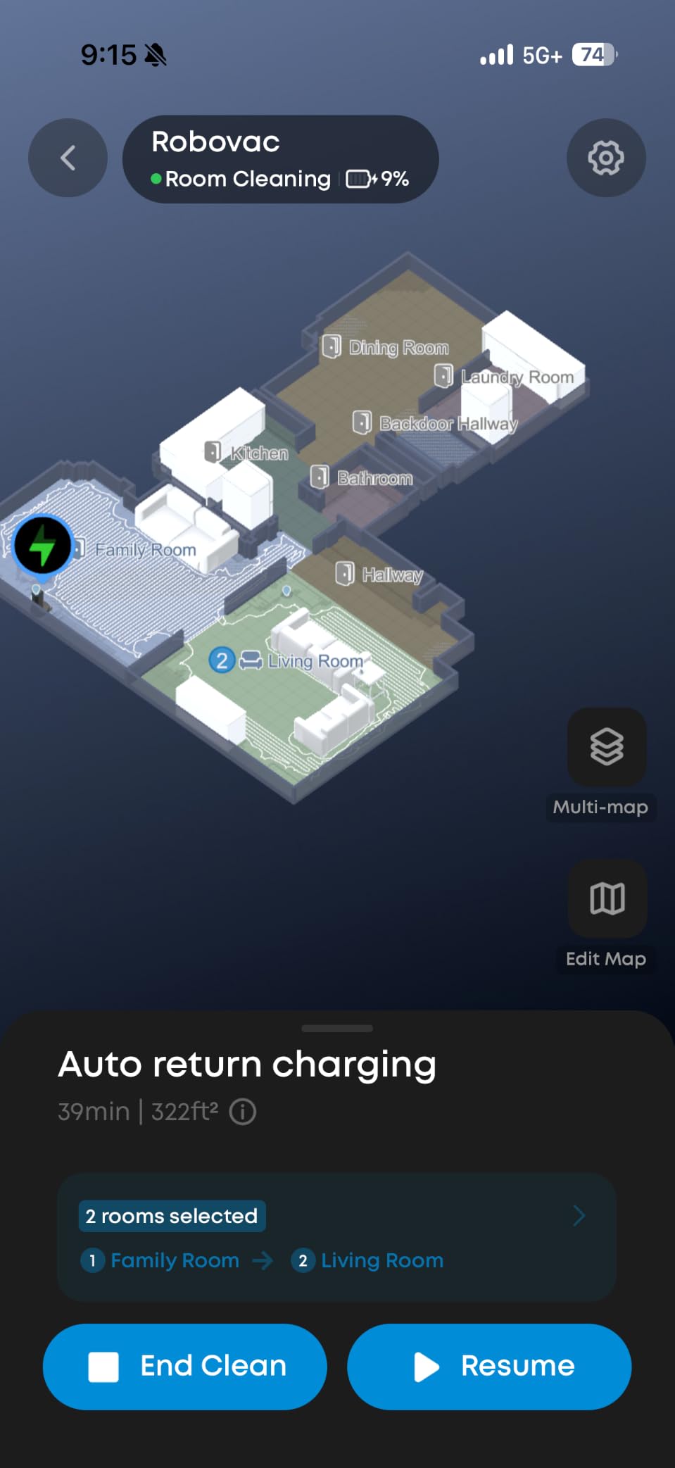 eufy Omni S2 Robot Vacuum and Mop Combo, 99.99% Germ Removal customer photo 2