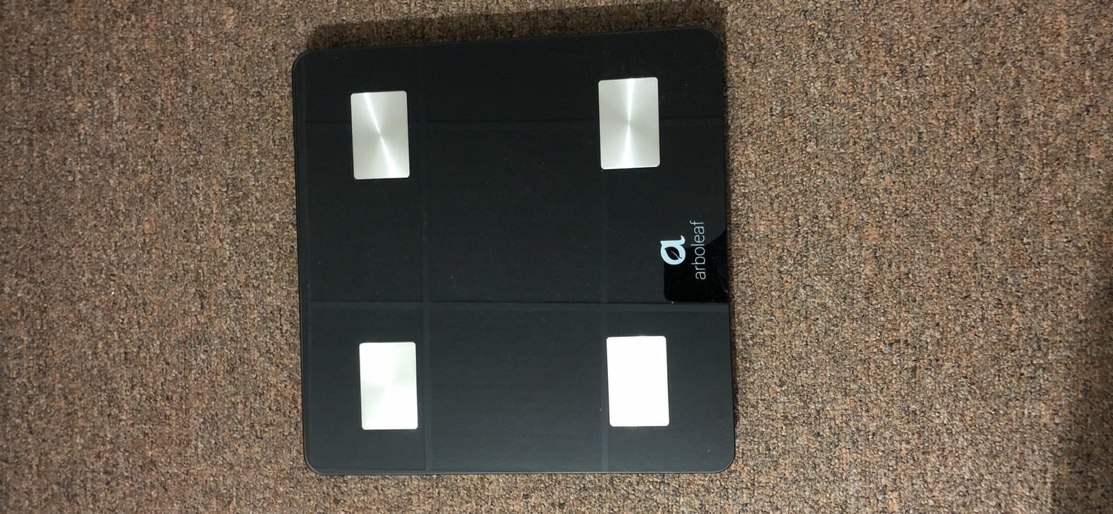 Arboleaf 8-Electrode Body Composition Scale with Handle Display, Black customer photo 1