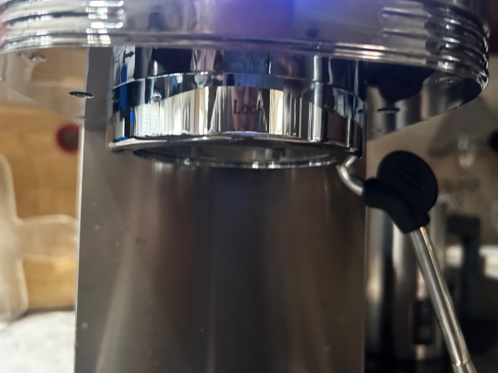 AMZCHEF 20 Bar Home Espresso Coffee Machine, Silver Gray customer photo 2
