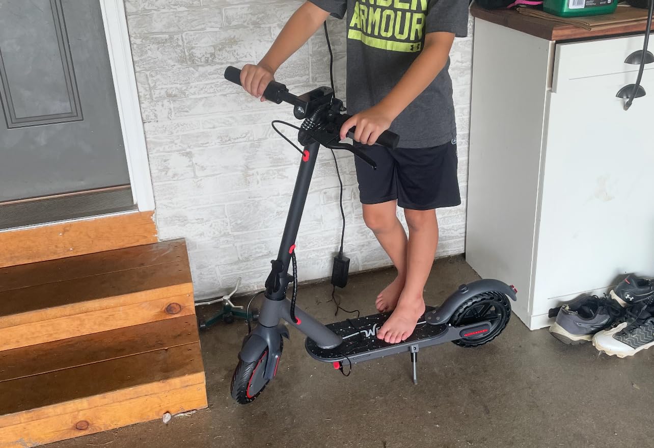 WERHY Electric Scooter, 350W/500W Powerful Motor & 8.5''/10'' Tire customer photo 2