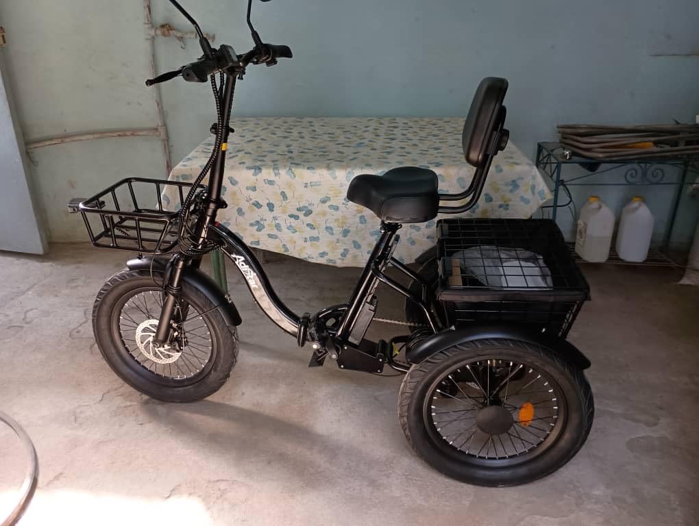ADISTAR Electric Trike for Adults, 48V 15.6Ah Peak 1200W Motor customer photo 1