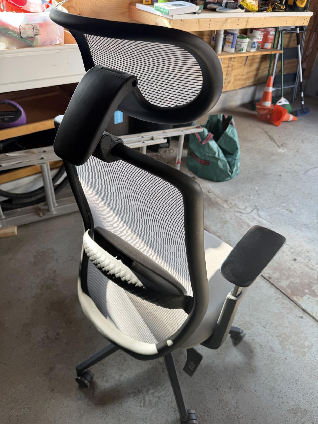 ProtoArc EC200 Ergonomic Office Chair with Adjustable Seat Depth | Lumbar Support, High-Back, Mesh Desk Chair, Home Office 8+ Long Hours Sitting, For Remote Workers & Programmers, Pure Black customer photo 2