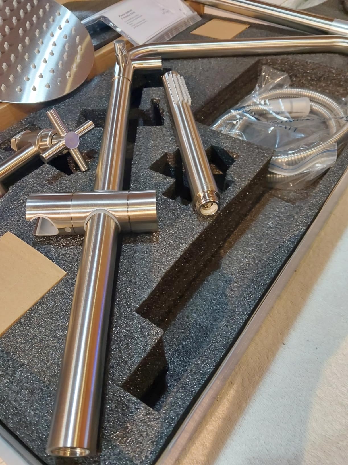 G‑Promise 316 Marine Grade Stainless Steel 8 Inches Outdoor Shower Kit customer photo 1