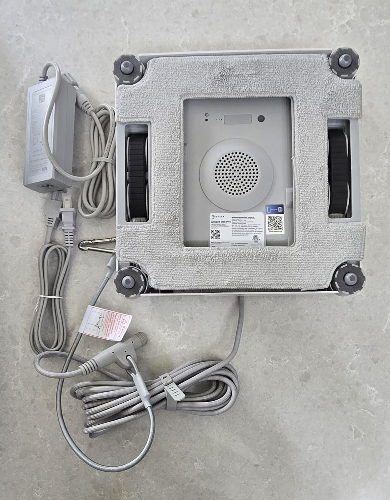 ECOVACS WINBOT W2S PRO Window Cleaning Robot, 10,000Pa Suction customer photo 1