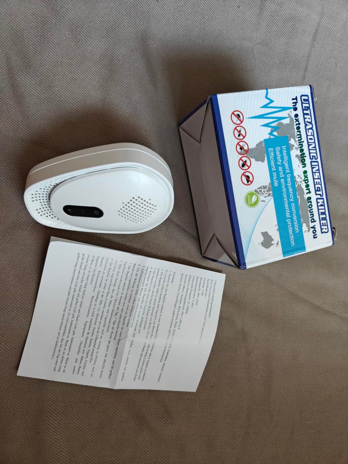 2026 Fooxem Upgraded Ultrasonic Pest Repeller, 6 Pack Plug-in Indoor Device with 3 Adjustable Modes for Mouse, Roaches, Spiders, Ants and Mosquitoes, Home Use customer photo 1