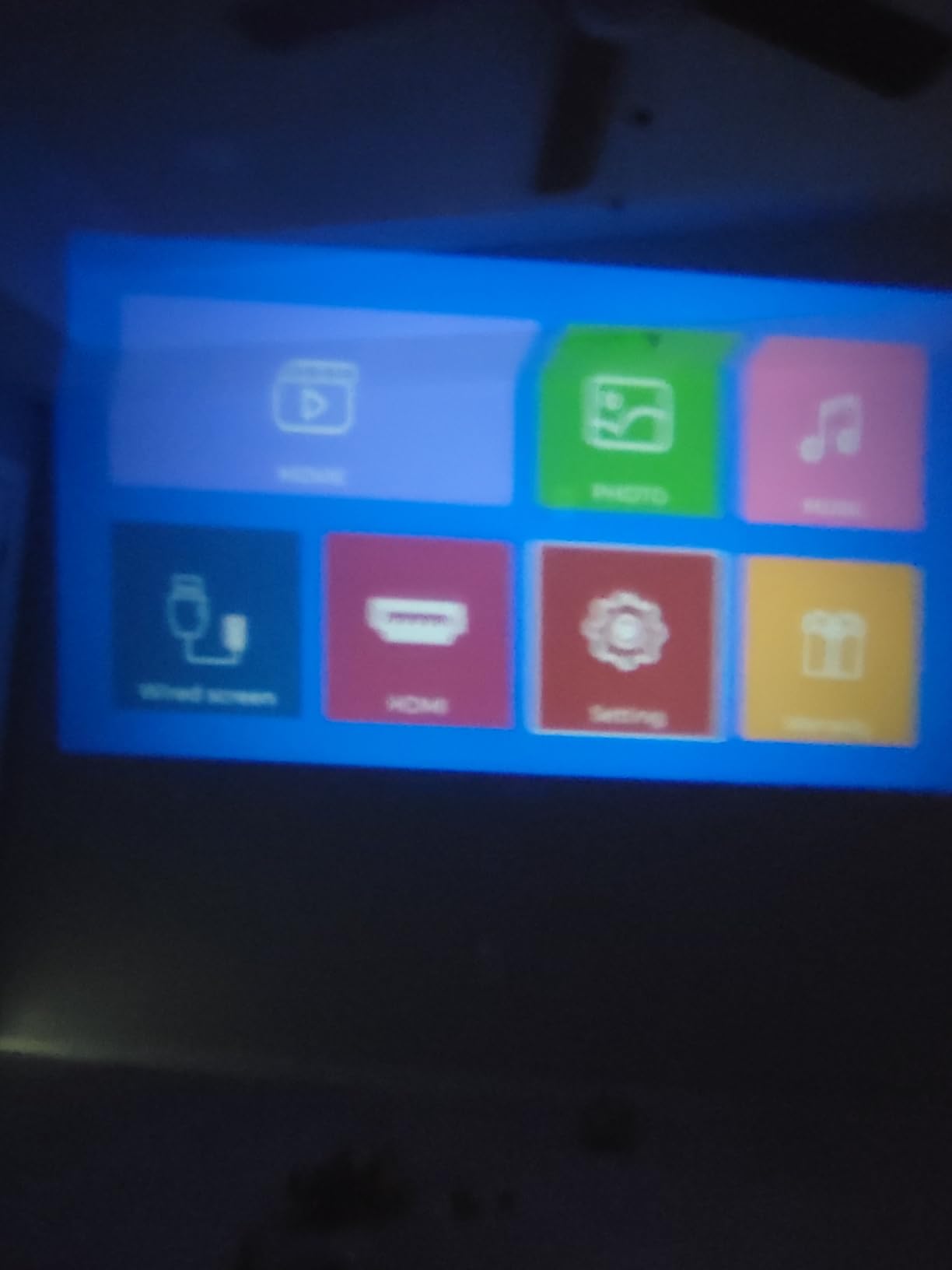 Mini Projector with 4K Support, Portable Short Throw Proyector customer photo 1