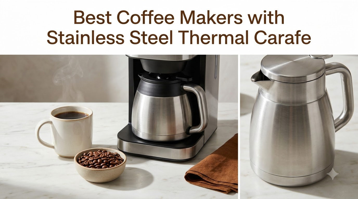 Best Coffee Makers with Stainless Steel Thermal Carafe