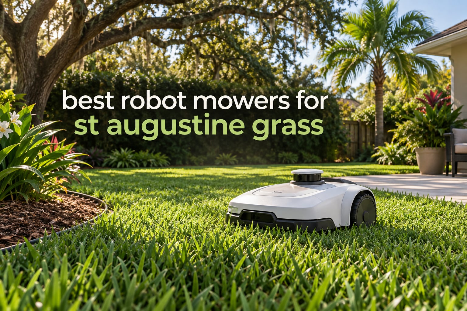 best robot mowers for st augustine grass