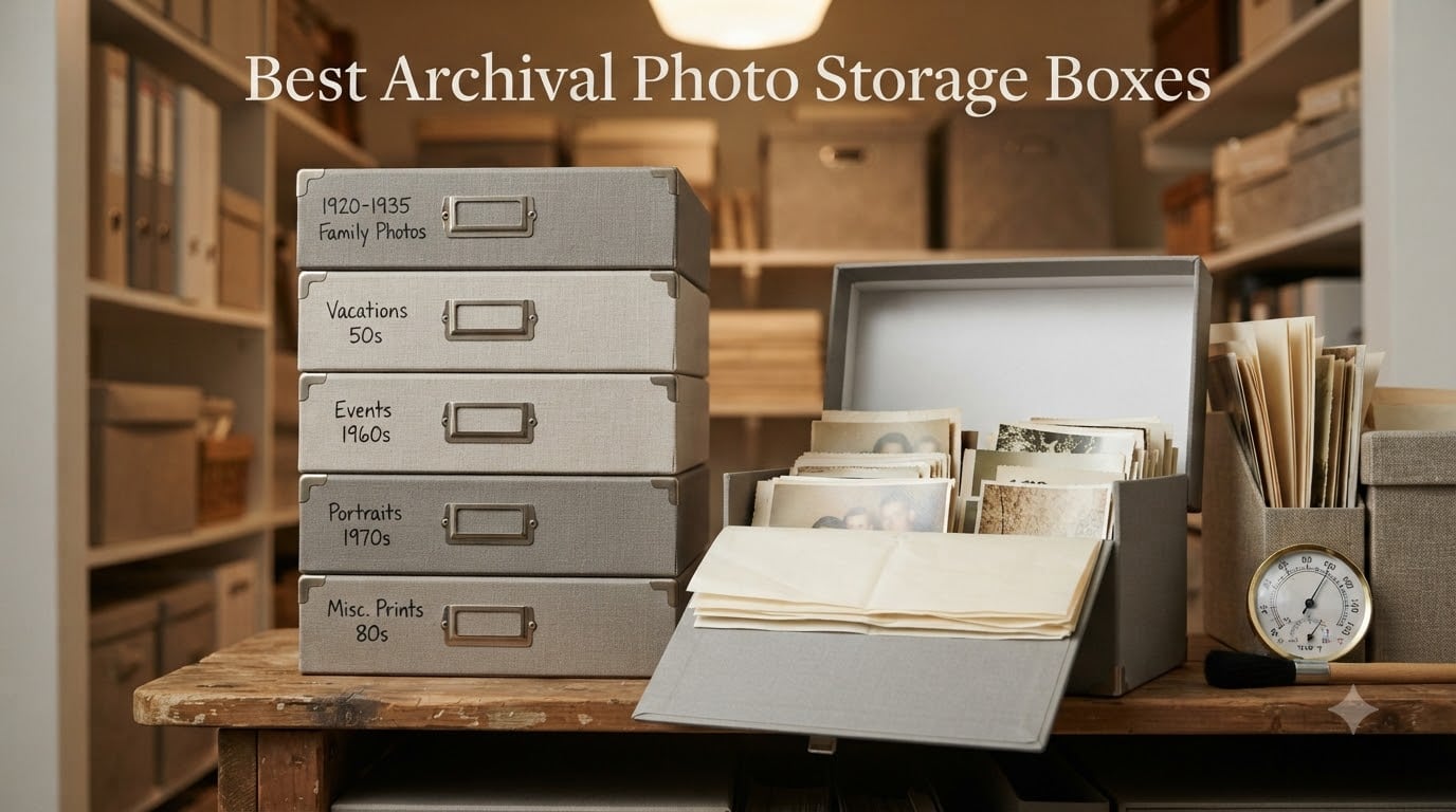 Best Archival Photo Storage Boxes