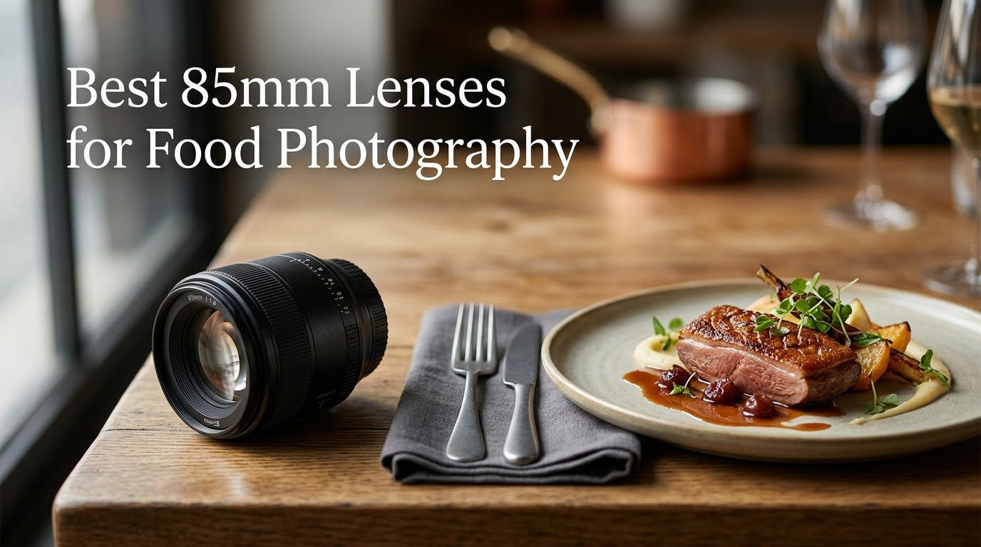 Best 85mm Lenses for Food Photography