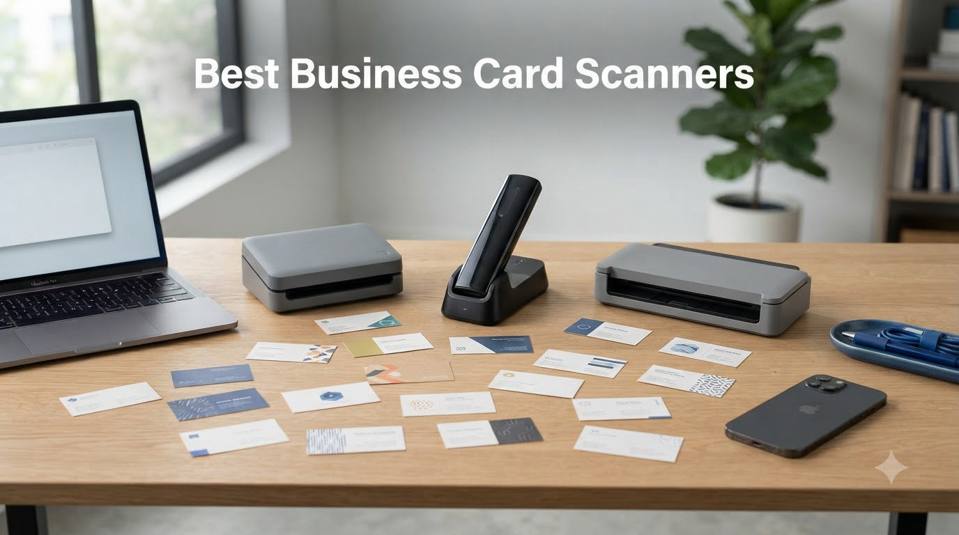 8 Best Business Card Scanners (September 2026)