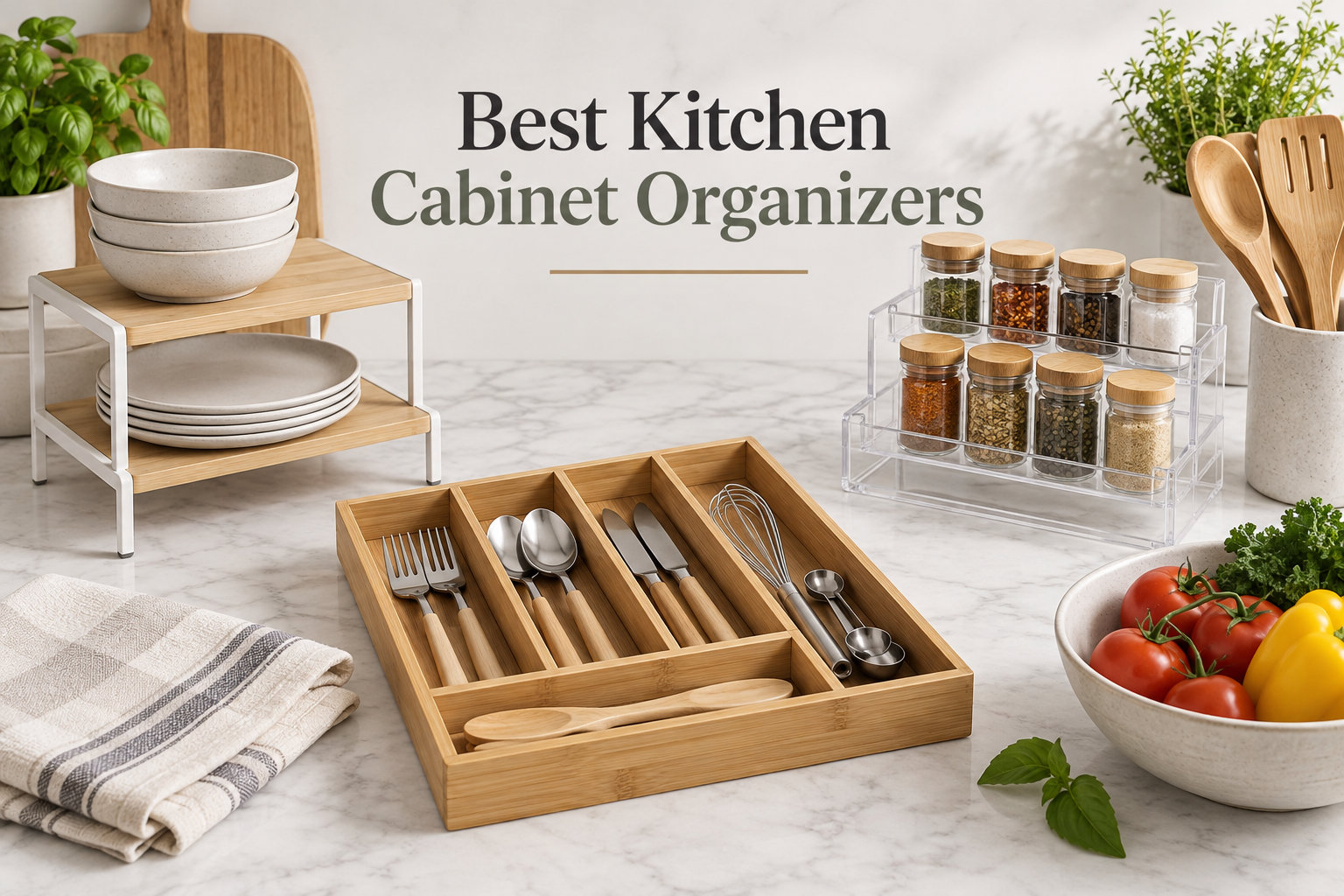 10 Best Kitchen Cabinet Organizers (September 2026)