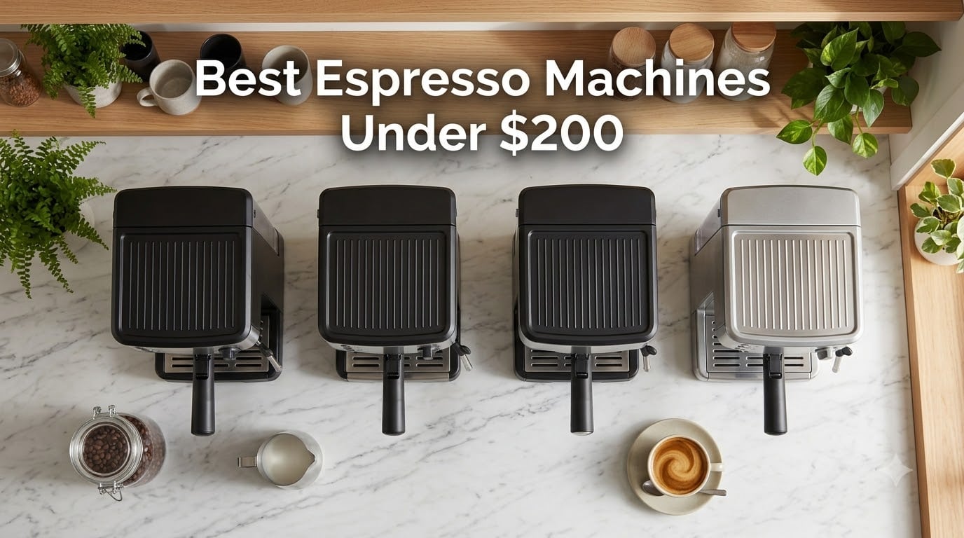 Best Espresso Machines Under $200 (September 2026)