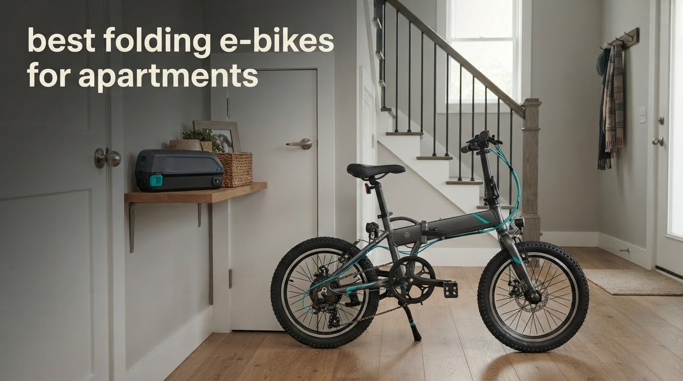 best folding e-bikes for apartments