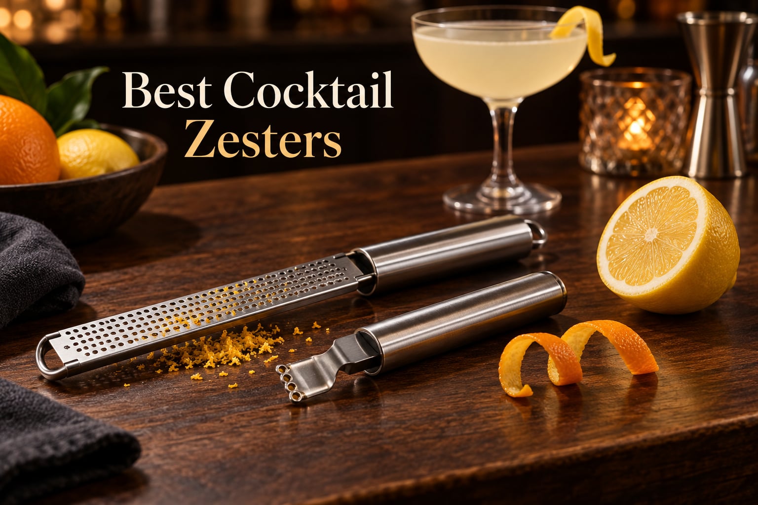 Best Cocktail Zesters