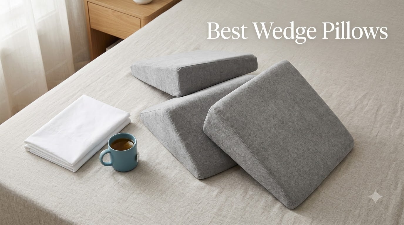 10 Best Wedge Pillows (September 2026) for Better Sleep