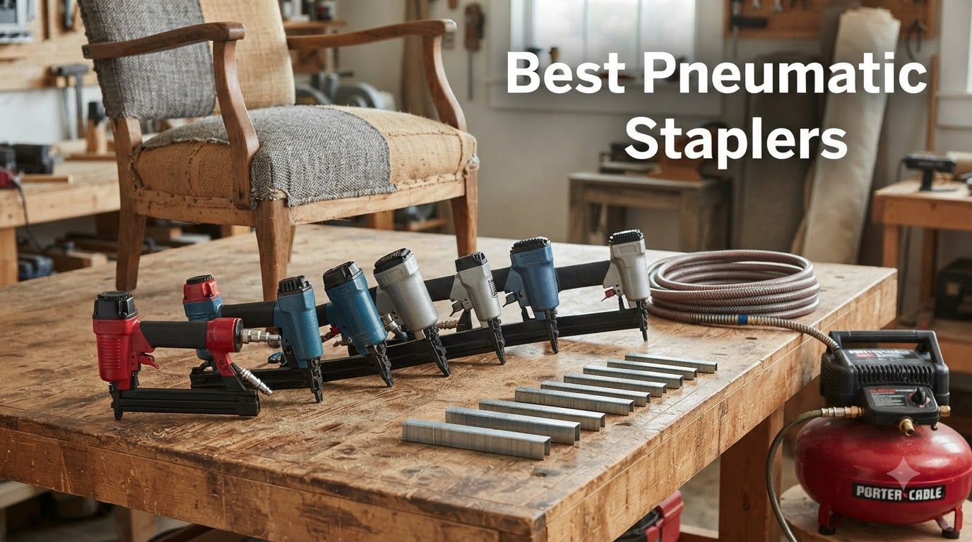 8 Best Pneumatic Staplers (September 2026)