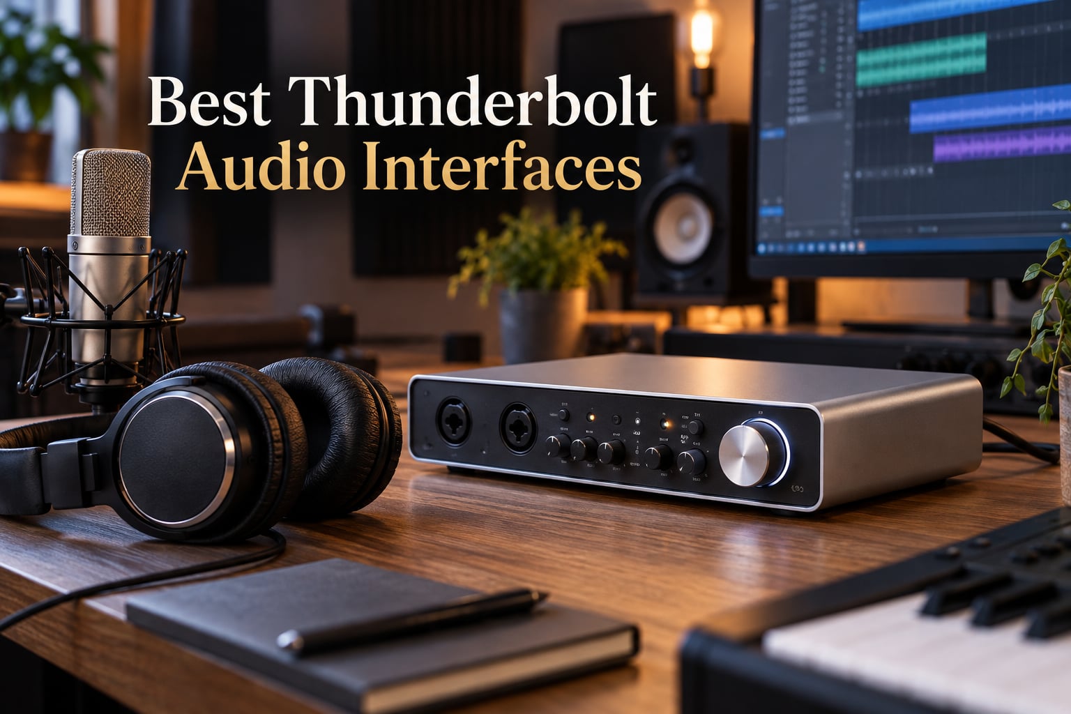 Best Thunderbolt Audio Interfaces
