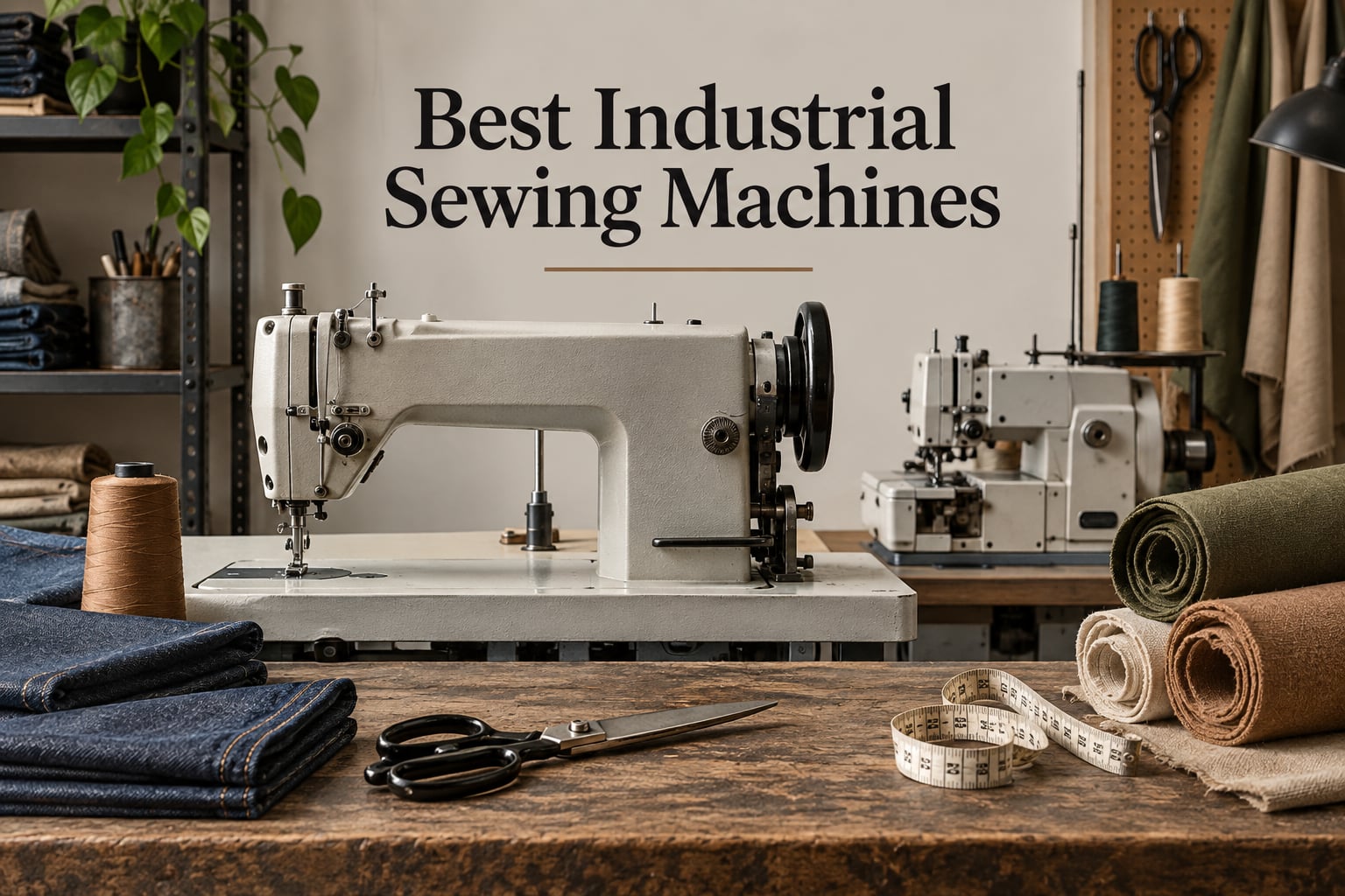 10 Best Industrial Sewing Machines (September 2026)