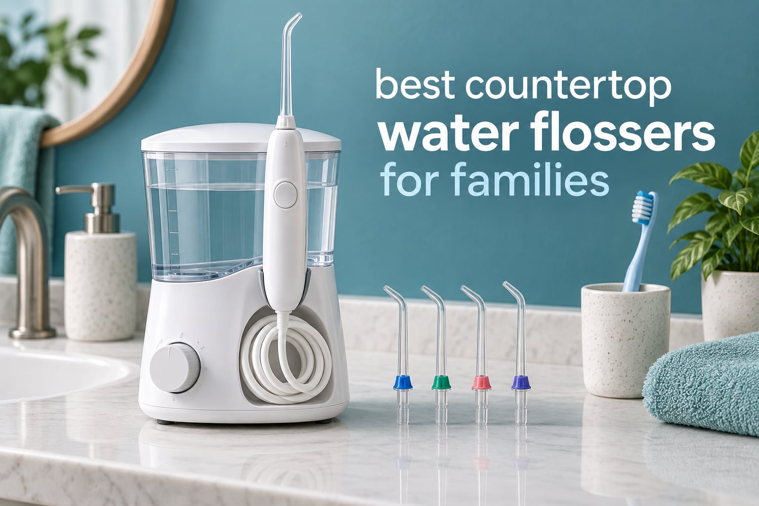 10 Best Countertop Water Flossers for Families (September 2026)