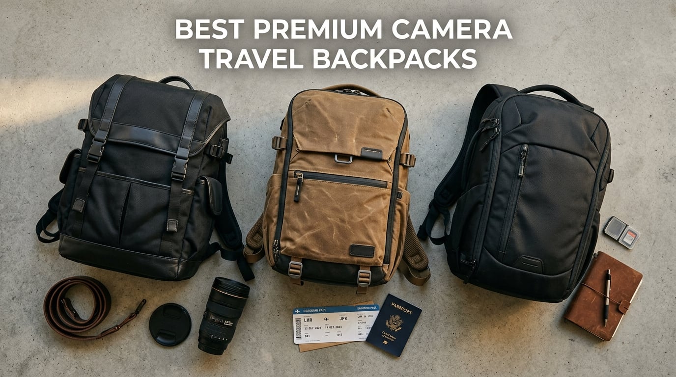 Best Premium Camera Travel Backpacks