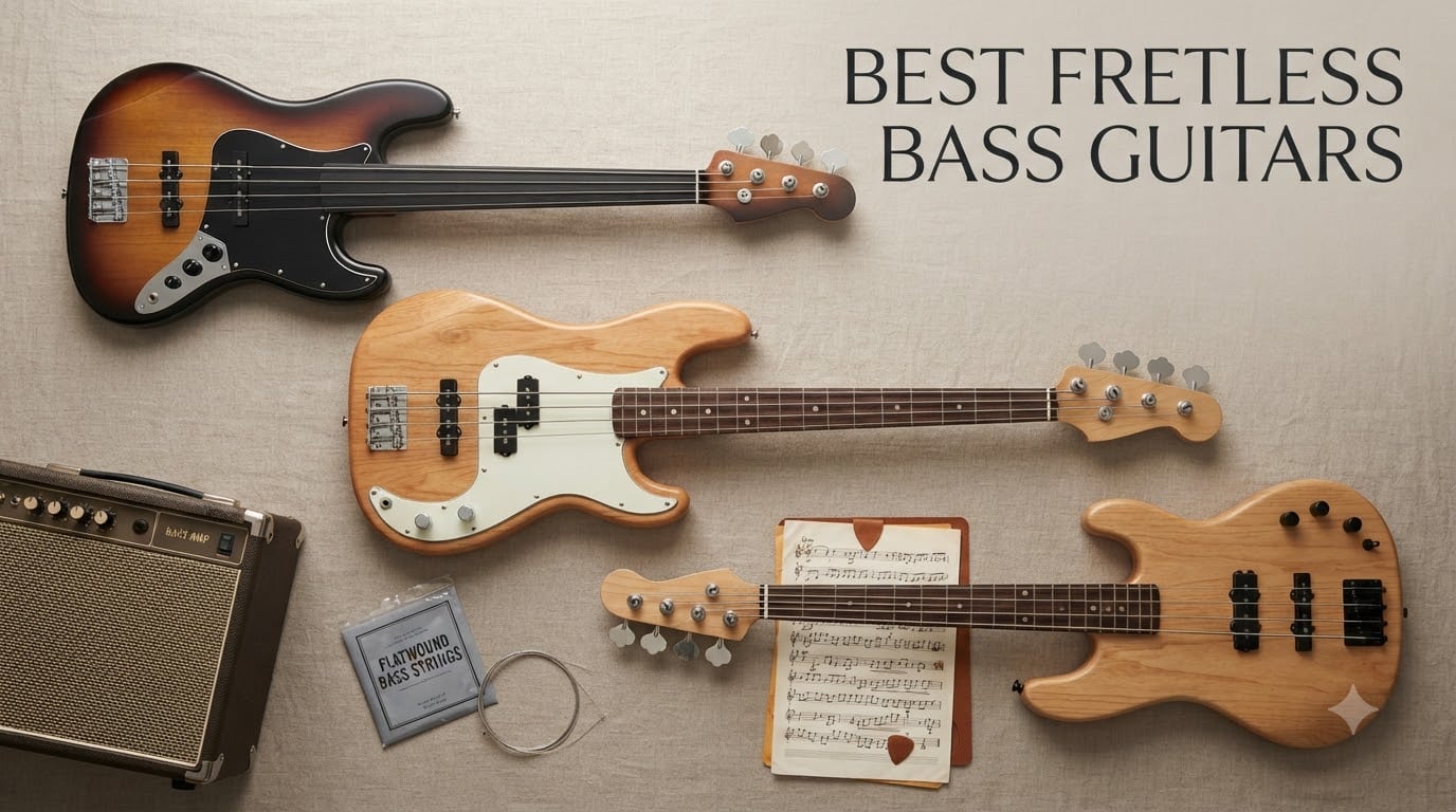 8 Best Fretless Bass Guitars (September 2026)