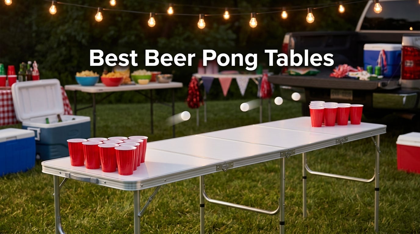 12 Best Beer Pong Tables (September 2026)