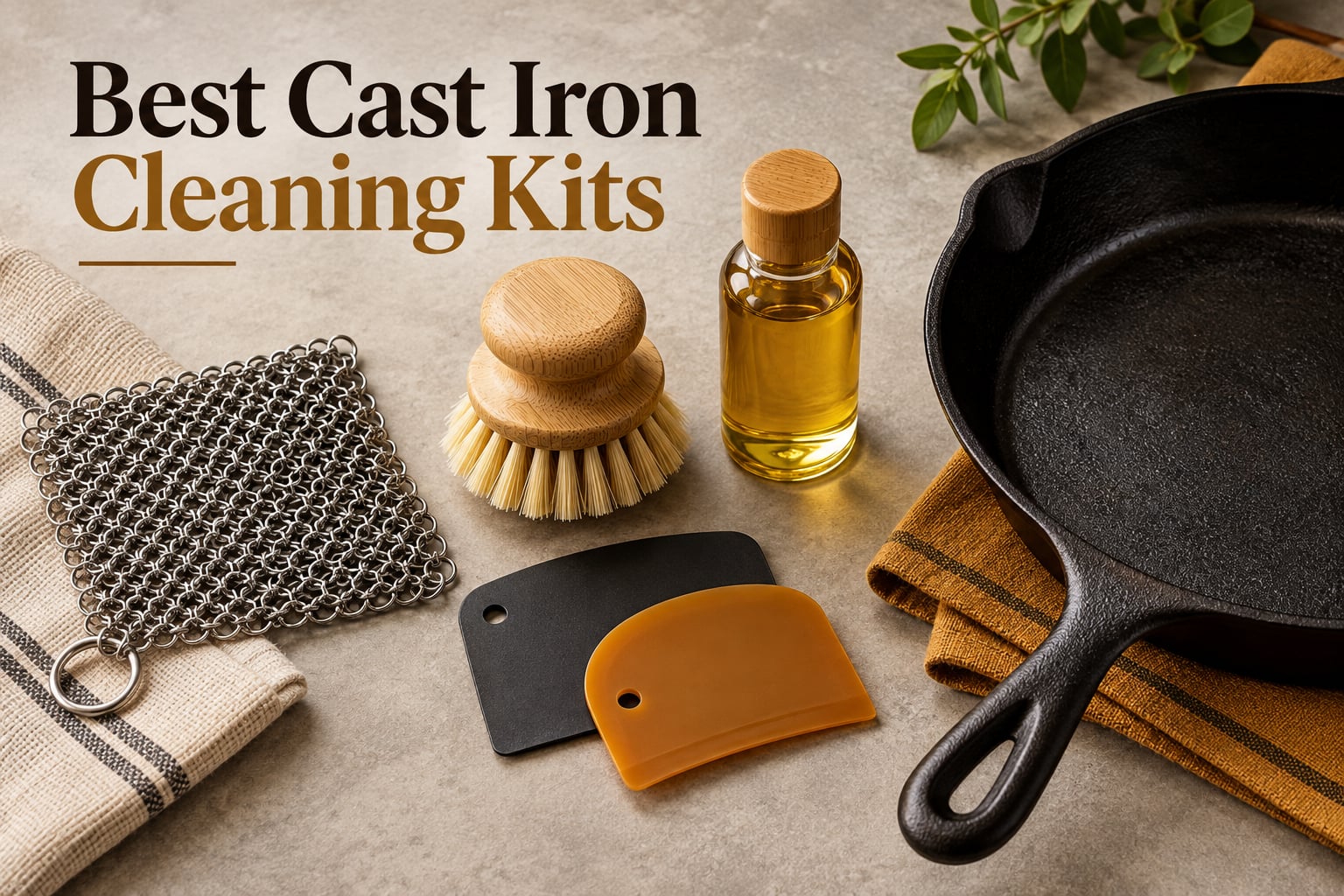 Best Cast Iron Cleaning Kits