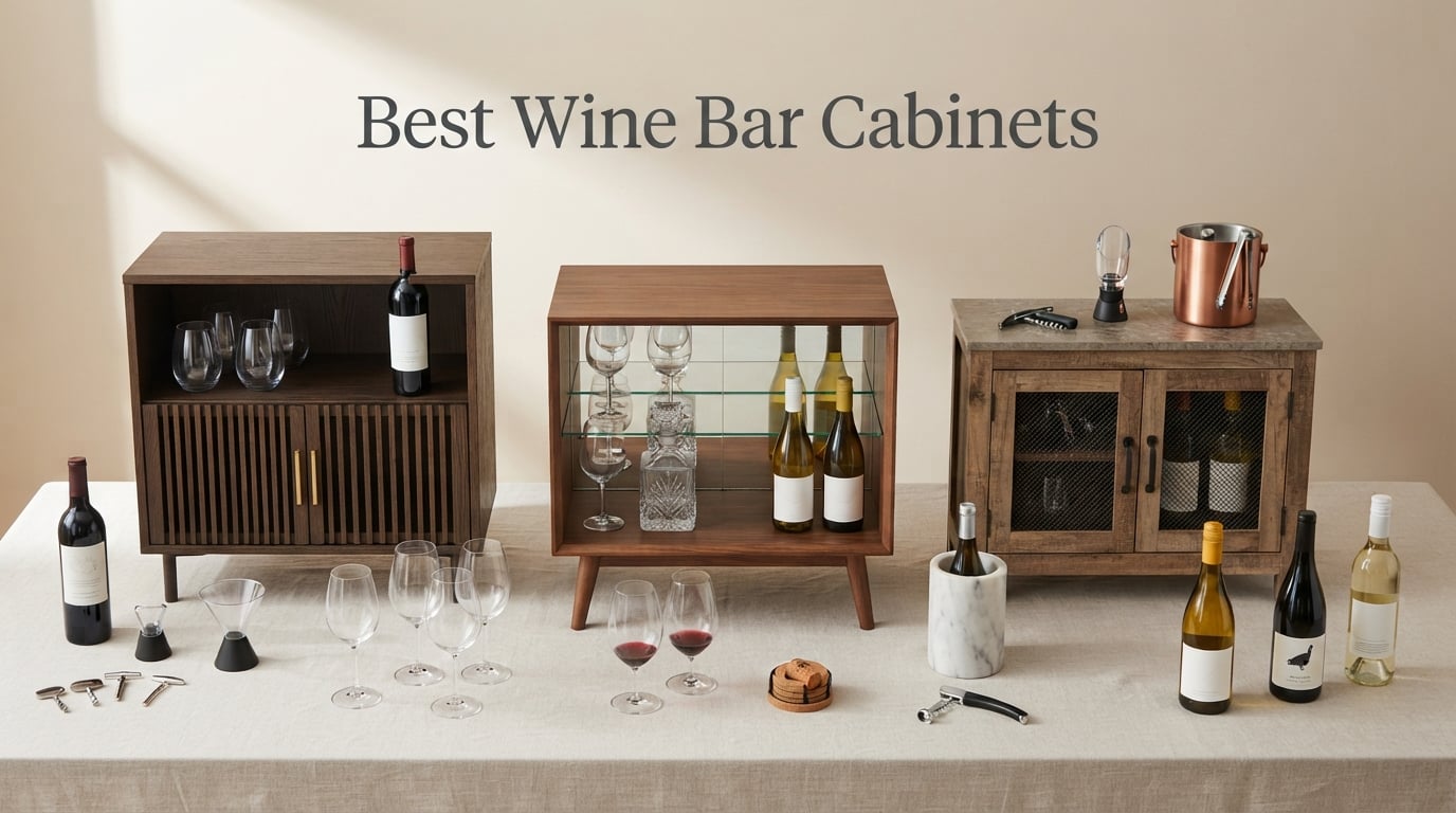 10 Best Wine Bar Cabinets (September 2026)