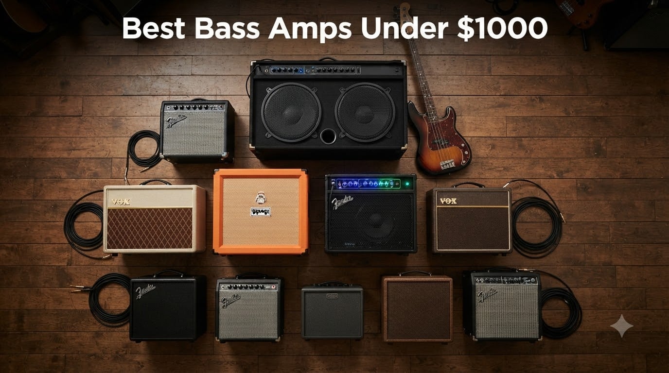 10 Best Bass Amps Under $1000 (September 2026)