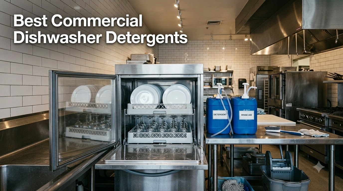 10 Best Commercial Dishwasher Detergents (September 2026)