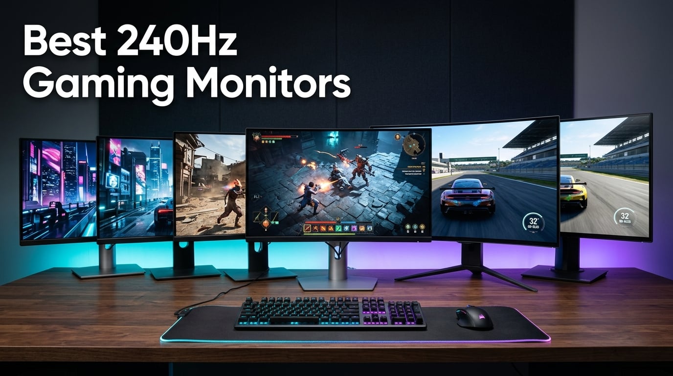 10 Best 240Hz Gaming Monitors (September 2026)